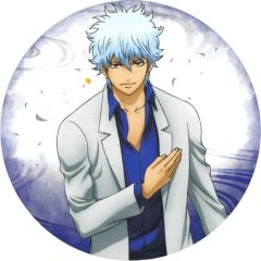 【中古】コースター 坂田銀時(ジャケット) コレクションコースター 「一番カフェ 銀魂 ～宇宙一かっこいい男達～」 ドリンク購入特典