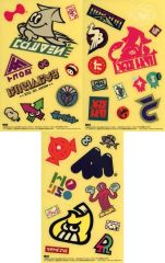【中古】シール・ステッカー [単品] 集合 オリジナルステッカー(3枚セット) 「Nintendo Switch本体 スプラトゥーン2セット」 同梱特典