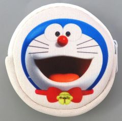 【中古】バッグ ドラえもん(フェイス/ホワイト) オリジナル目薬ポーチ 「STAND BY MEドラえもん2×ソフトサンティア」