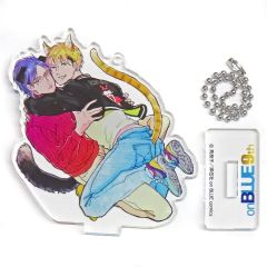 【中古】キーホルダー 秀良子イラスト 「onBLUE 9周年記念 スタンド付きアクリルキーホルダーコレクション」