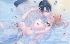【中古】キャラカード 朔ヒロイラスト コミコミ特典クリアイラストカード 「コミックス ルビーレッドを噛み砕く Reflection」 コミコミスタジオ購入特典
