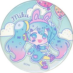 【中古】バッジ・ピンズ 初音ミク(風船) 「VOCALOID 初音ミク トレーディング缶バッジ 第2弾 ドリーミー柄」 ダイソー限定