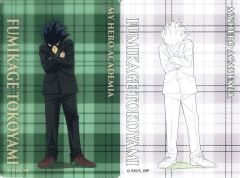 【中古】置物・装飾品 常闇踏陰 「僕のヒーローアカデミア アニメ10周年×bones store POP UP トレーディングビジュアルプレートコレクション A」
