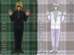 【中古】置物・装飾品 オールマイト 「僕のヒーローアカデミア アニメ10周年×bones store POP UP トレーディングビジュアルプレートコレクション B」