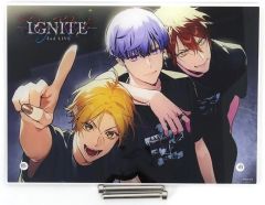 【中古】アクリルスタンド・アクリルパネル 野中つぐみ＆日暮茜＆交野響 B5アクリルボード 「Blu-ray DIG-ROCK 2nd LIVE -IGNITE-」 購入特典