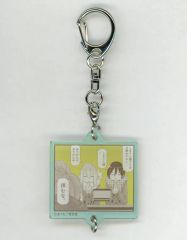 【中古】キーホルダー 志摩リン＆各務原なでしこ＆斉藤恵那 「ゆるキャン△ 10周年記念展 キャンプの思い出 集めちった つながるコマ絵アクリルキーホルダーコレクション」
