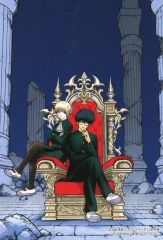 【中古】キャラカード 空知英秋イラスト イラストカード 「コミックス 2年B組 勇者デストロイヤーず 1巻」 アニメイト購入特典