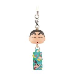【中古】キーホルダー しんちゃんB 「クレヨンしんちゃん ゆらゆらフェイスミニチャーム」