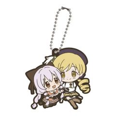 【中古】キーホルダー マミ＆なぎさ 「劇場版 魔法少女まどか☆マギカ〈ワルプルギスの廻天〉 カプセルラバーマスコット」