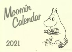【中古】カレンダー ムーミン 2021年度壁掛けカレンダー モノトーン