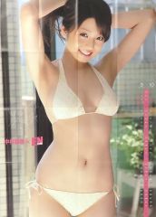 【中古】カレンダー 中村静香 2010年9月～2010年10月ポスターカレンダー ENTAME 2010年10月号付録