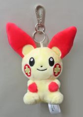 【中古】ぬいぐるみマスコット・ぬいぐるみバッジ プラスル 3RD ROUND ぬいぐるみマスコット 「ポケットモンスター」 韓国限定