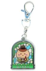 【中古】キーホルダー くりまんじゅう レトロ メタルチャーム キーホルダー 「ちいかわ なんか小さくてかわいいやつ」 ちいかわもぐもぐ本舗 小樽店限定