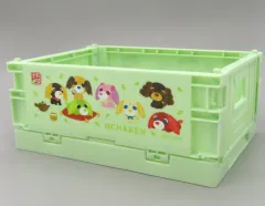 【中古】収納用品 お茶犬 ミニコンテナ 「お茶犬×Seria(セリア)」