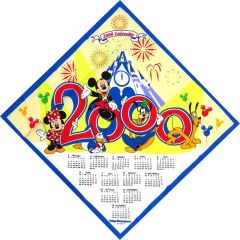 【中古】食器 集合(日付入) お弁当チーフ 「ディズニー」 東京ディズニーランド限定