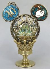 【中古】置物・装飾品 モーメンツゴーラウンド(ドリーミーアンティーク/ディズニーシー・アクアスフィア/ドナルドダック/ロイヤルタイプ) 「東京ディズニーリゾート40周年 “ドリームゴーラウンド”」 東京ディズニーリゾート限定