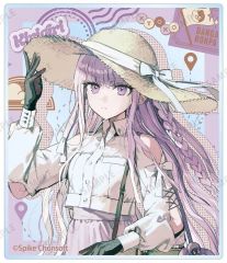 【中古】キャラカード 霧切響子(アップ) 「JR東海×ダンガンロンパシリーズ 超高校級のダンガン大阪旅行 緜さんイラスト 私服で旅行ver. トレーディングアクリルカード」