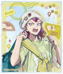 【中古】キャラカード 左右田和一(アップ) 「JR東海×ダンガンロンパシリーズ 超高校級のダンガン大阪旅行 緜さんイラスト 私服で旅行ver. トレーディングアクリルカード」