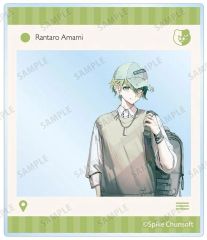 【中古】キャラカード 天海蘭太郎(SNS風) 「JR東海×ダンガンロンパシリーズ 超高校級のダンガン大阪旅行 緜さんイラスト 私服で旅行ver. トレーディングアクリルカード」
