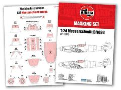 【新品】塗料・工具 1/24 Bf109G-5/G-6用 マスキングセット [X65009]