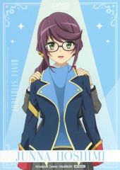 【中古】キャラカード 星見純那 オリジナルイラストシート 「少女☆歌劇 レヴュースタァライト 9周年記念 キャラポップストア」 グッズ購入特典
