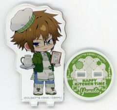 【中古】アクリルスタンド・アクリルパネル 二階堂大和 「アイドリッシュセブン Harmony Lounge/IDOLiSH7 HAPPY KiTCHEN TiME ver.×animatecafe トレーディングミニアクリルスタンド Bグループ」