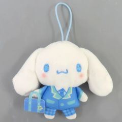 【中古】ぬいぐるみマスコット シナモロール(制服1) 「サンリオキャラクターズ サンリオスクールコレクション シナモロール シークレットマスコット」