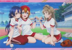 【中古】クリアポスター A3クリアポスター 高坂穂乃果＆南ことり＆園田海未 B 「くじ引き堂 ラブライブ! オンラインくじ Ver.LoveLive!Days～ゆめかわふぁっしょん～」 C-11賞