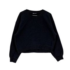 ZARA 100 シックなスウェット ブラック 04419