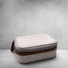 COACH コーチ ミニシグネチャー ピルケース ラベンダー Y2K