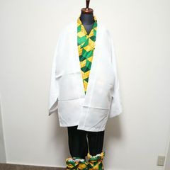 鬼滅の刃　錆兎　コスプレ　衣装　ハロウィン　サイズS　メンズ