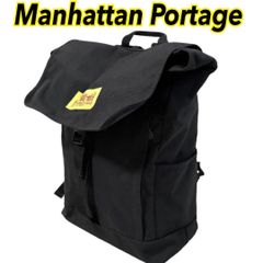 マンハッタンポーテージ リュック ワシントンSQ バックパック レディース メンズ ブラック イエロータグ Manhattan Portage Washington SQ Backpack  MP1220 TWCH 2758JP