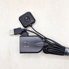 KM-A22BBK ELECOM エレコム キーボード マウス用 パソコン切替器 USB切替器 USB機器共有 PC切替器 2台共有 2ポート 手元スイッチ USB-A USB2.0 Windows Mac ケーブル一体型 ブラック 81011-371