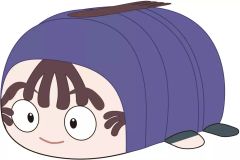 【中古】ぬいぐるみマスコット・ぬいぐるみバッジ 尾浜勘右衛門 「劇場版 忍たま乱太郎 ドクタケ忍者隊最強の軍師 ぽてコロマスコット3」