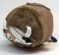【中古】ぬいぐるみマスコット・ぬいぐるみバッジ 雑渡昆奈門(びっくりver.) ぽてコロマスコット 「忍たま乱太郎 ぽてコロマスコット5」 アニメイトBOX購入特典