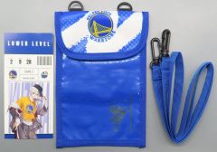 【中古】キーホルダー 葛葉(Golden State Warriors) チケットホルダー 「NBA×バーチャルYouTuber NIJISANJI EN/にじさんじ 第2弾 【応援グッズ】」