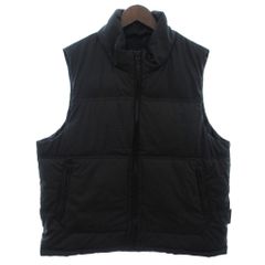 ザラ ZARA パファーベスト ジレ 中綿 3918/390/800 黒 ブラック XL