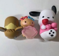 ポケットモンスター イーブイ フィギュア / ハローキティ フィギュア / ポチャッコ フィギュア