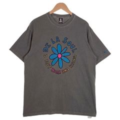 WIND AND SEA ウィンダンシー DE LA SOUL デラソウル WDS LOGO TEE 半袖 Tシャツ チャコール ブラック WDS-C-DLS-26-Q4-CS-05 Size XL