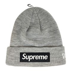 Supreme シュプリーム Supreme シュプリーム ×NEW ERA 22AW New Era Box Logo ニット帽 F  F ブラック/グレー