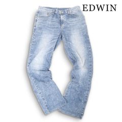 EDWIN エドウィン【E503TC】テンセル ストレッチ クール USED加工 デニム パンツ ジーンズ 日本製 Sz.33 メンズ