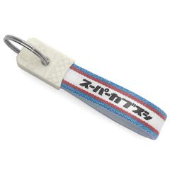昭和レトロ カブヌシシリーズ キーホルダー（昭和レトロKEY HOLDER）(スーパーカブヌシ/BLUE/RED)