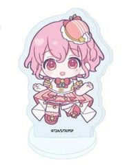 【中古】アクリルスタンド・アクリルパネル レオナ・ウェスト 「プリティーシリーズ15周年 POP UP SHOP Vol.2 in 池袋スキマストア by eeo アクリルぷちスタンド 04/アイドルタイムプリパラ コーデアレンジver.(ミニキャライラスト)