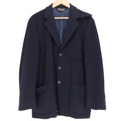 バーニーズニューヨーク BARNEYS NEWYORK イタリア製 RED STER SPRIT OF TRAVEL カシミヤ100％ チンスト テーラードジャケット メンズ  46 8 R