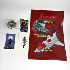 マーベル アイアンマン 缶バッジ クリアファイル A4 クインジェット アベンジャーズ 非売品ステッカー3枚付き 5点セット MARVEL Iron Man【新品・国内正規品】