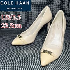 ★美品★COLE HAAN コールハーン パンプス ハイヒール 本革 ベージュ 22.5cm