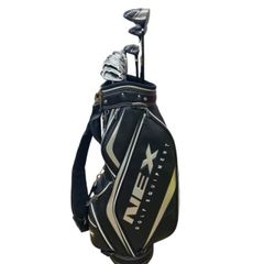 【中古】 ゴルフパートナー NEX XCS-141 クラブセット 10S(キャディバッグ付) クラブセット CS オリジナルカーボン (フレックスR) メンズ 男性用 右利き 右用 Cランク ゴルフクラブ