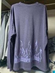 ディスイズネバーザット パープル ロングスリーブ XL