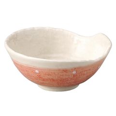 【新品】 萬古焼 とんすい ピンク一珍 14320