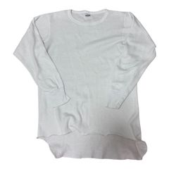 80s〜90s頃 USA製 ARCTEX サーマル ロンT ワッフル XL ホワイト ヴィンテージ